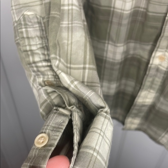 Filson Green Casual Button Down Shirt - Picture 4 of 6